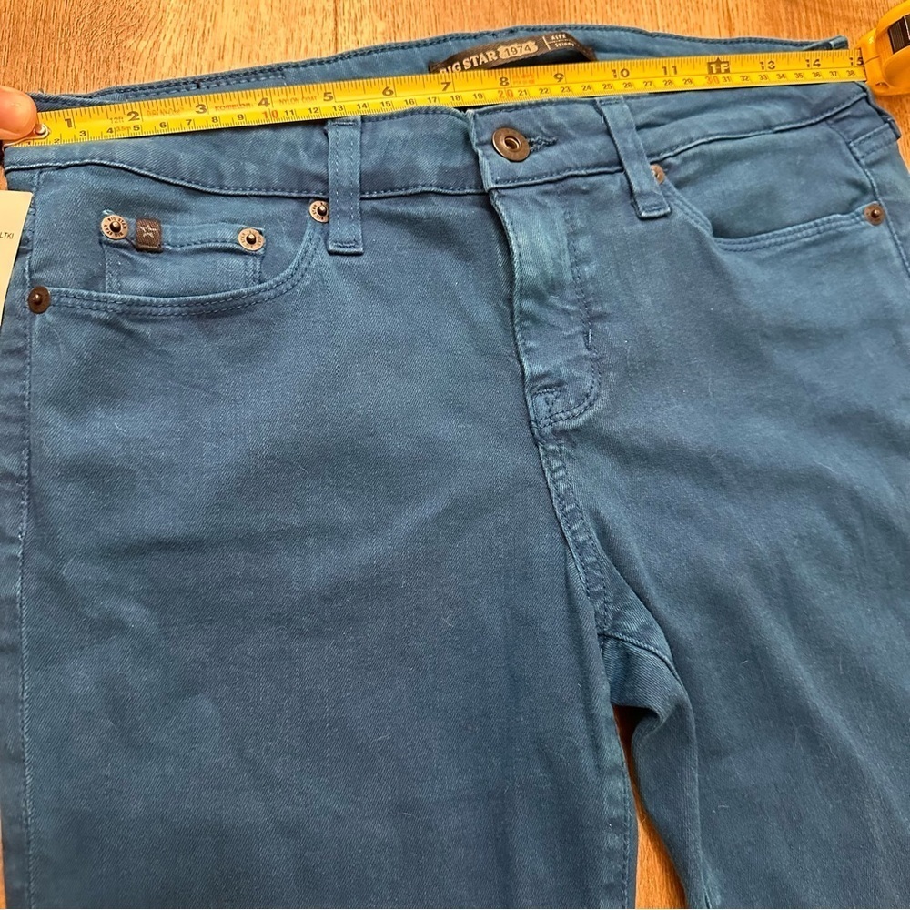 NWT Big Star Turkish Colored Skinny Jeans Size 28 Style FWALXPLTKI - Picture 10 of 13